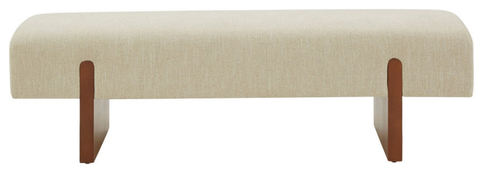 Safavieh Couture Kandiss Linen Bench