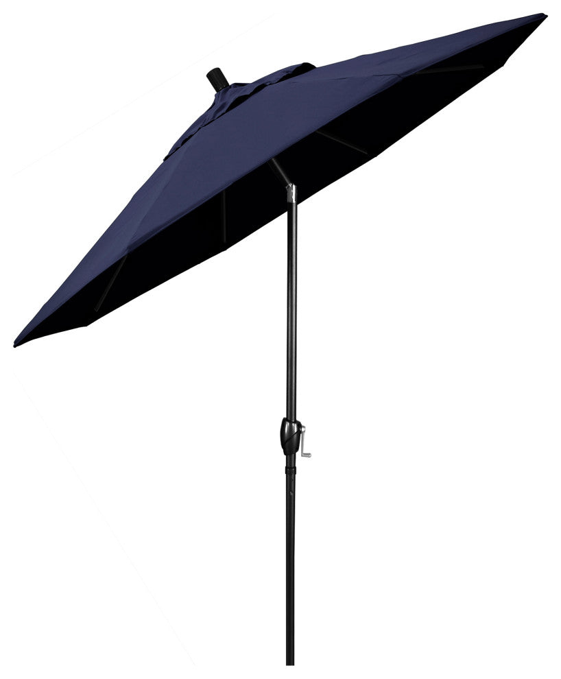 9' Aluminum Umbrella Push Tilt, Navy