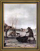 Isaac Van Ostade Winter Landscape Framed Premium Canvas Print, 18"x24"