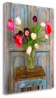 "Tulips, Mexico" By Alan Klug,Ready to Hang Giclee Print on Gallery Wrap Canvas