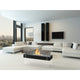 Double-Sided Ventless Bio Ethanol Fireplace - Vitrum H Black | Ignis