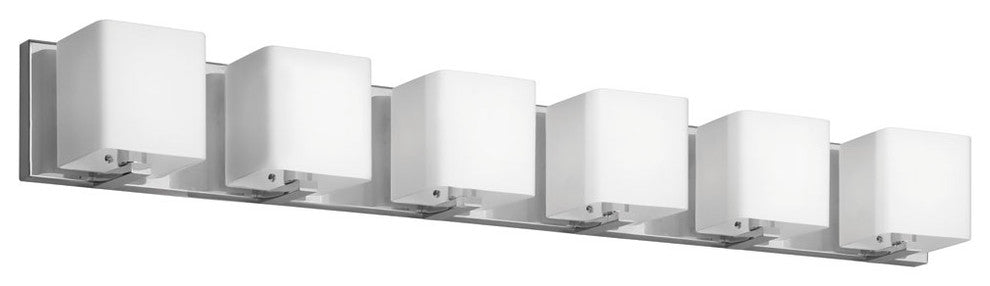 6-Light Vanity, Polished Chrome