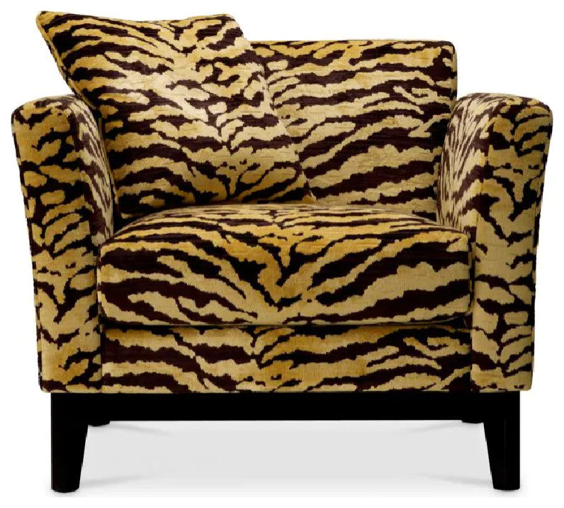 Animal Print Lounge Chair, Eichholtz Flux