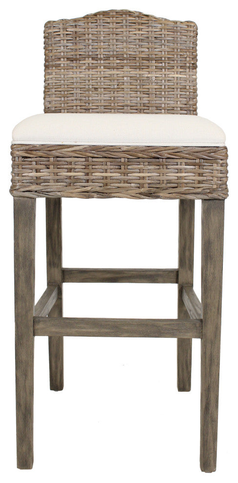 East at Main Nisha Rattan Bar Stool