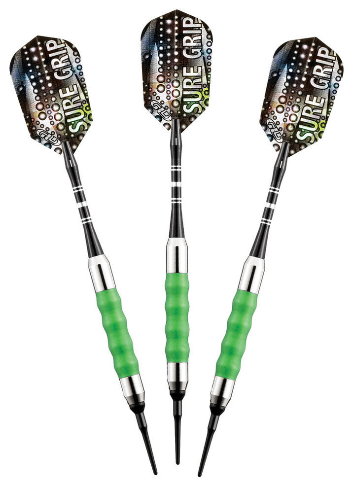 Viper Sure Grip Green Soft Tip Darts, 16 Grams