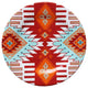 Southwest Melamine Dinner Plates, Set of 4, 10.5"