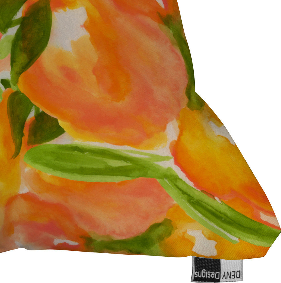 Deny Designs Rebecca Allen Our Summer Garden Outdoor Throw Pillow