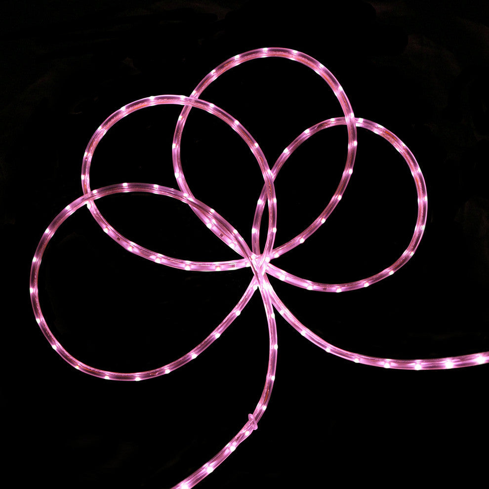 30' LED Indoor/Outdoor Christmas Linear Tape Lighting, Pink