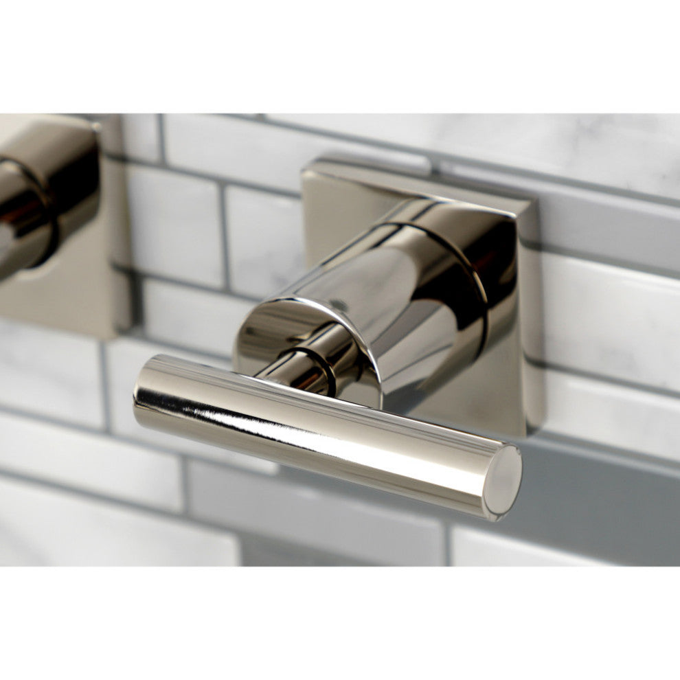 KS6026CML Wall Mount Tub Faucet, Polished Nickel
