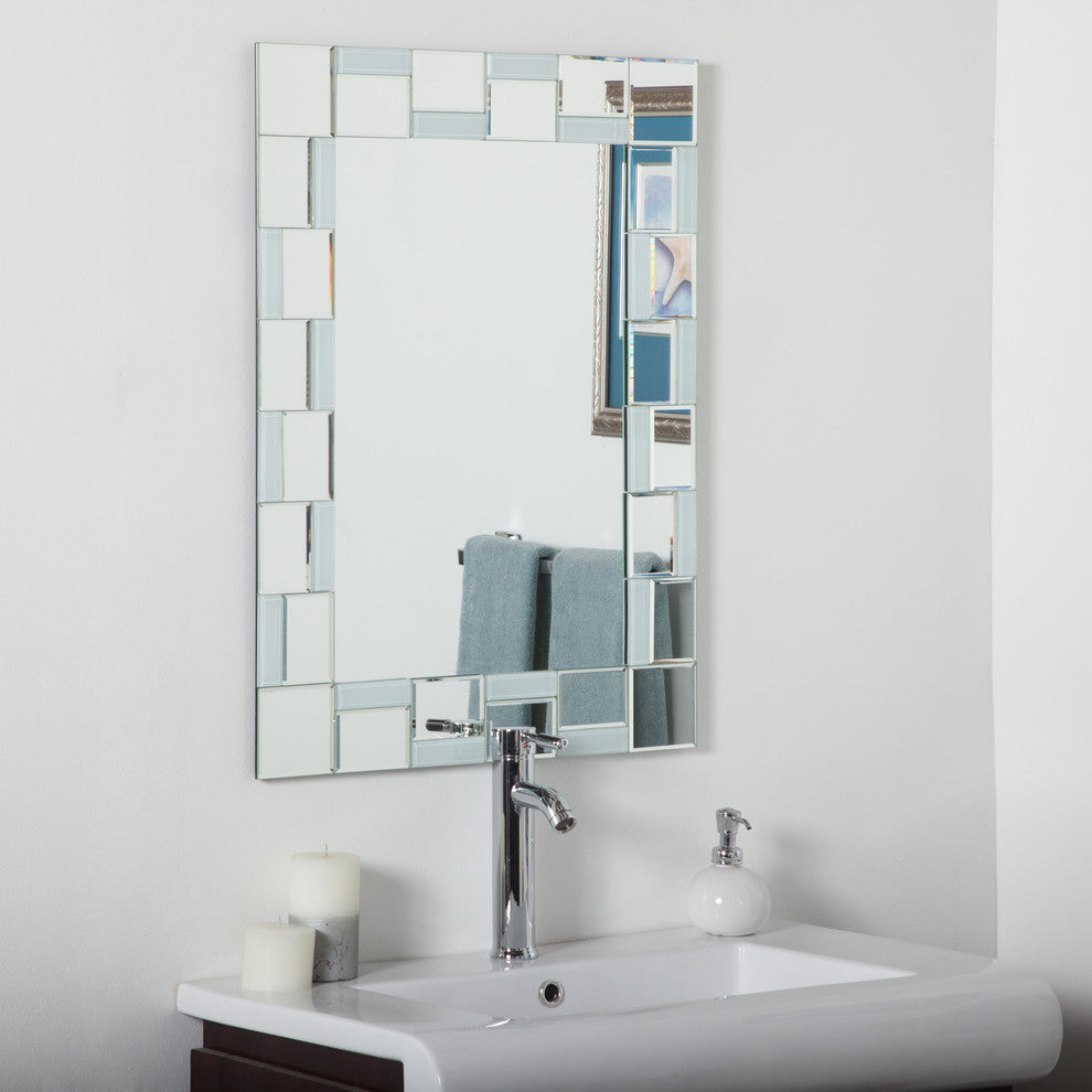 Quebec Modern Bathroom Mirror