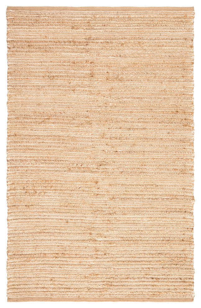 Jaipur Living Clifton Natural Solid Tan/White Area Rug, 8'x10'