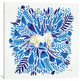 "As If Navy Artprint" by Cat Coquillette, 37x37x1.5