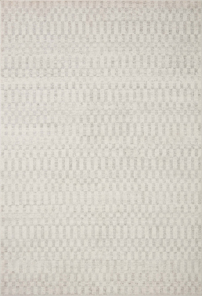 Loloi II Kamala Ivory / Grey 6'-7" x 9'-6" Area Rug