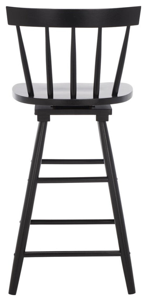 Safavieh Tage Swivel Counter Stool, Black