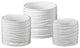 Ceramic Pots, 3-Piece Set, Gloss White