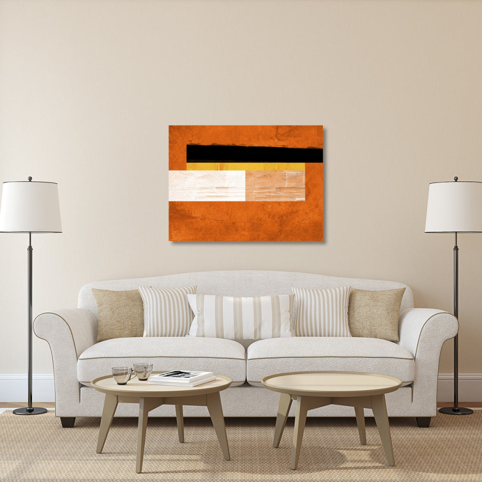 "Orange Paper 4" Fine Art Print