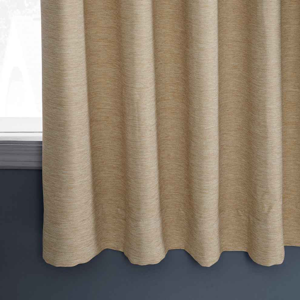 Ginger Bellino Blackout Room Darkening Curtain Single Panel, 50"x63"