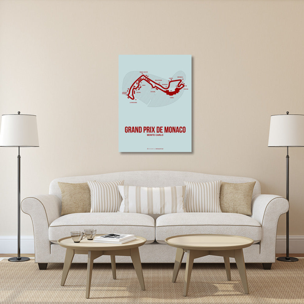 "Monaco Grand Prix 3" Fine Art Print