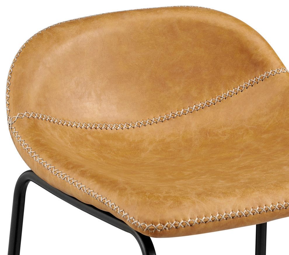 Leighton PU Counter Stool,, Set of 2