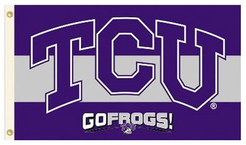 TCU, 3'x5' NCAA Polyester Flag