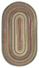 Capel Sherwood Forest Amber 0980_150 Braided Rugs - 9' 2" X 13' 2" Oval