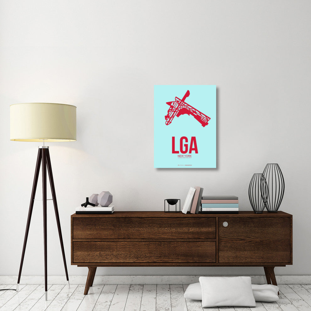 "LGA New York Poster 2" Fine Art Print
