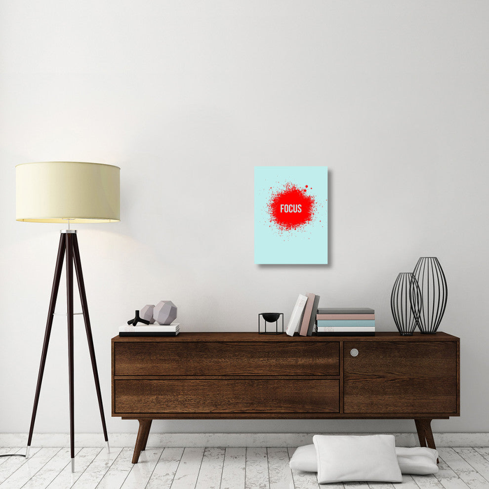 "Focus Splatter Poster 2" Fine Art Print