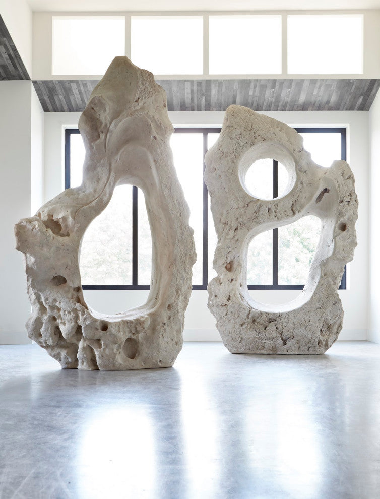 Colossal Cast Stone Sculpture, Roman Stone