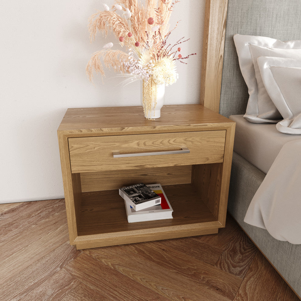 Nova Domus Santa Barbara Modern Natural Nightstand