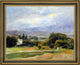 Pierre Auguste Renoir The Path Framed Premium Canvas Print, 18"x24"
