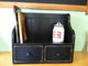 Cook Book Recipe Display Rack Counter Top Shelf Recipe Drawers Country Primtive