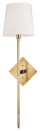 Cortland 1-Light Wall Sconce, Aged Brass