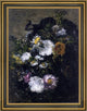EugeneLouis Boudin Study of Daises Framed Premium Canvas Print, 18"x24"