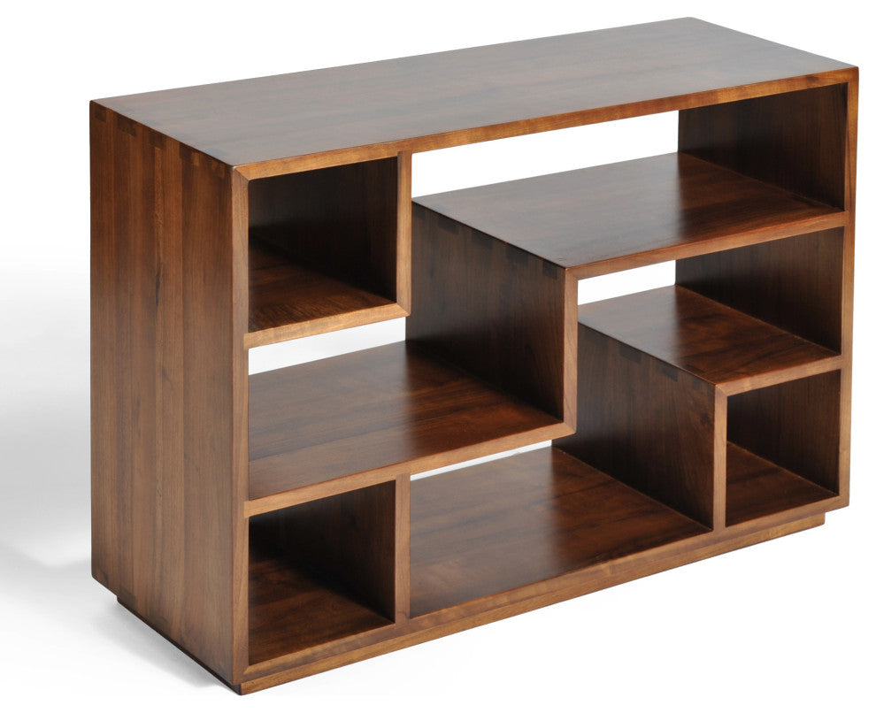 Zen Bookcase, Medium Walnut