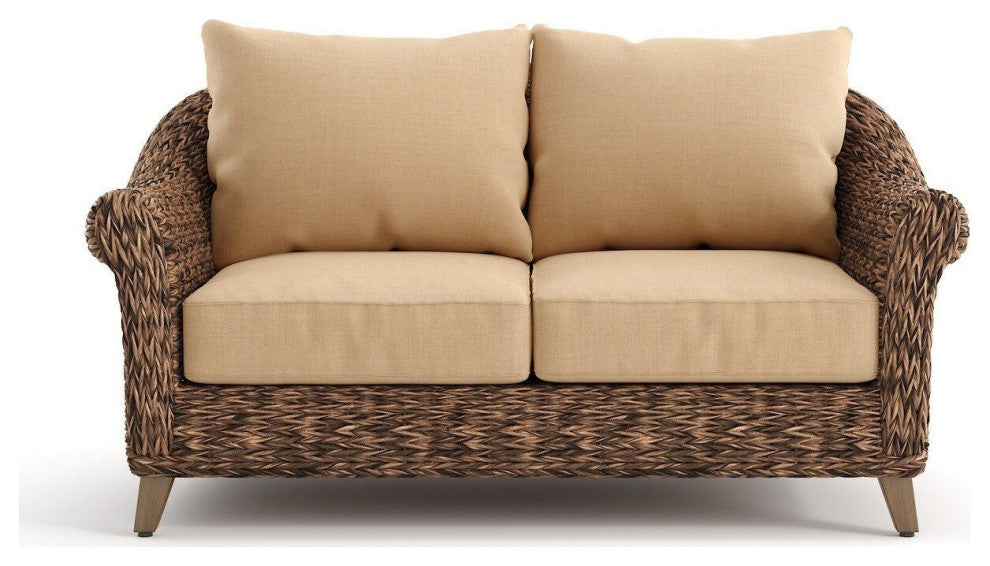 Cayman Loveseat, Heritage Brown