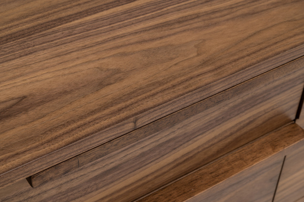 Modrest Amberlie Modern Walnut Dresser