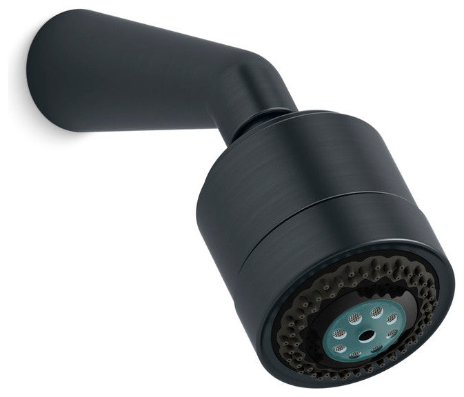 Taper by Bjarke Ingels Multifunction Showerhead With Arm, Gunmetal