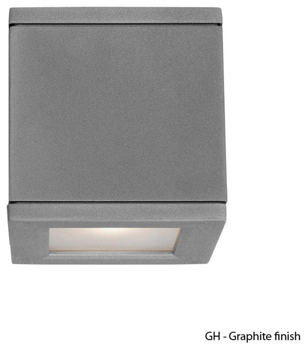 LED Outdoor Wall Sconce, Graphite
