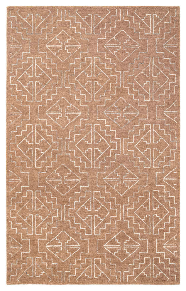 Nomad Garima Area Rug, Rust, 3'x5'
