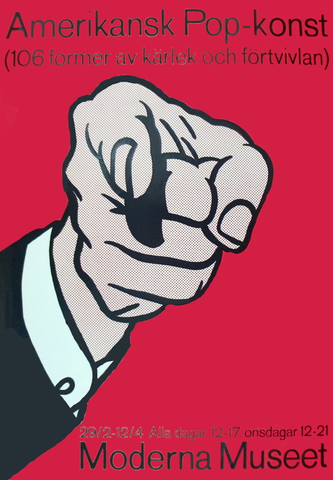 Roy Lichtenstein, Amerikansk Pop-Konst