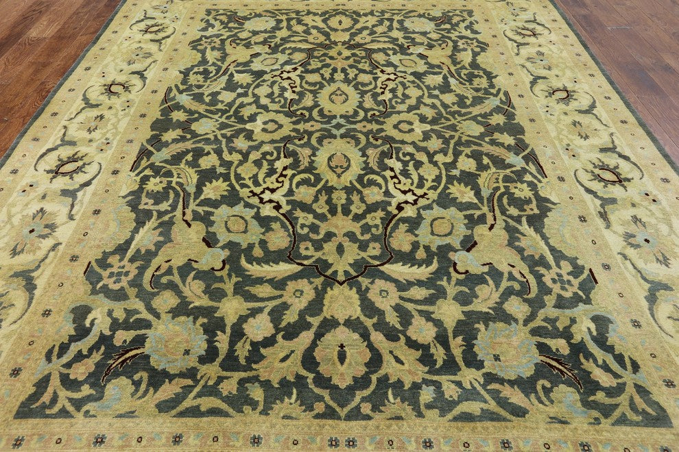 Handmade Oriental 8'x11' Fine Peshawar Area Rug, W2527