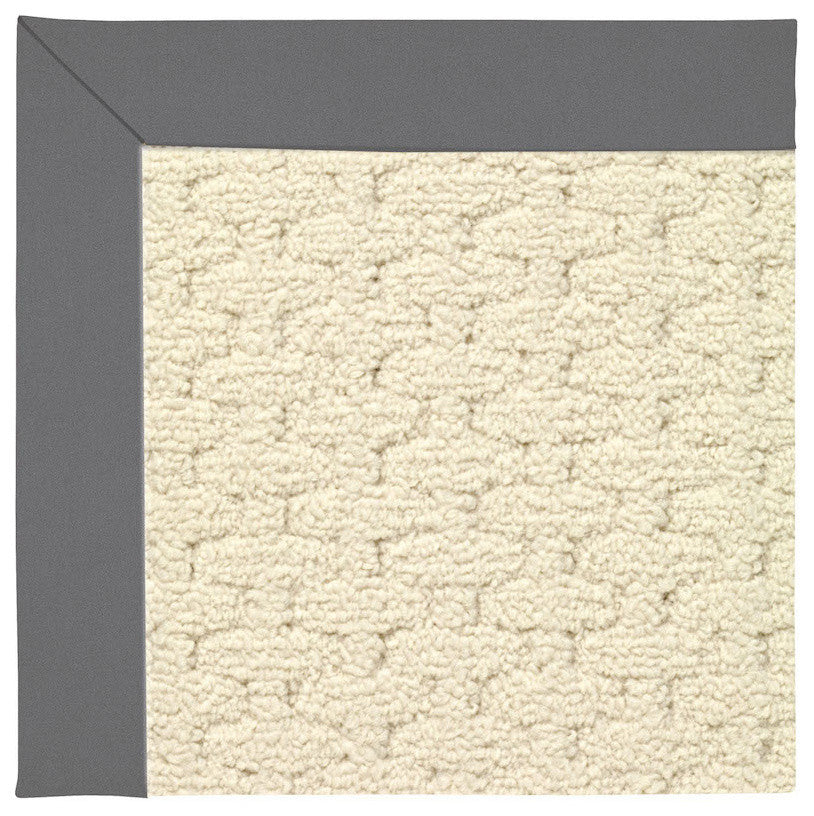 Zoe-Sugar Mountain Machine Tufted Rectangle Rug, Ash, 2'x3'
