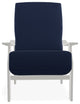 St. Catherine Deep Seat Outdoor Armchair, Navy/Snow
