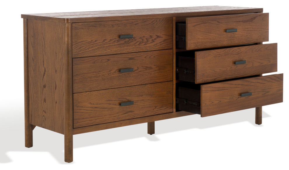 Safavieh Couture Jaylessa Wood Dresser, Medium Oak