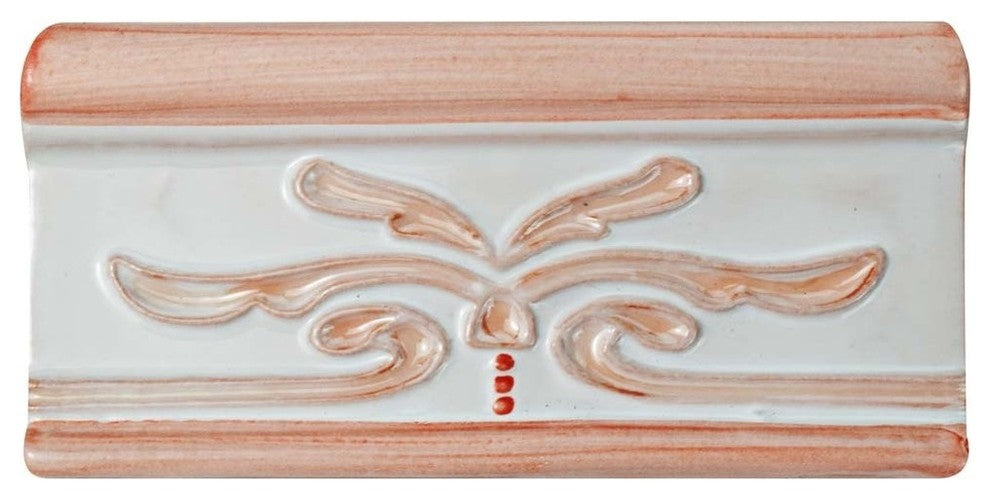 Novecento Cenefa Evoli Ceramic Wall Trim Tile, Canela