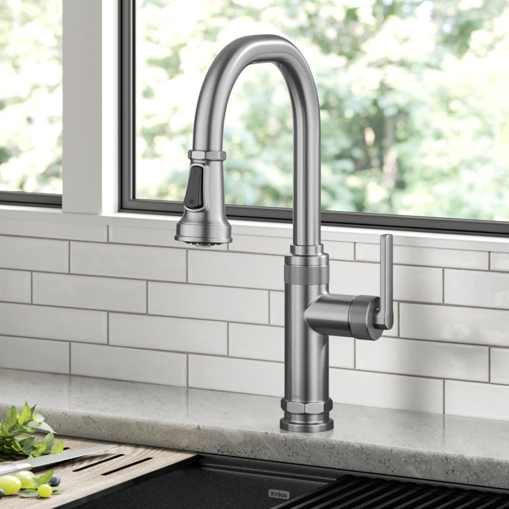 Sellette Pull-Down Kitchen Faucet, Spot Free Stainless Steel, Model Kpf-4102sfs