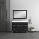 Ripley 48" Modern Bathroom Vanity, Black