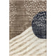 Manaslu Sunrise Fringed Area Rug, Light Brown 4'x5'7"