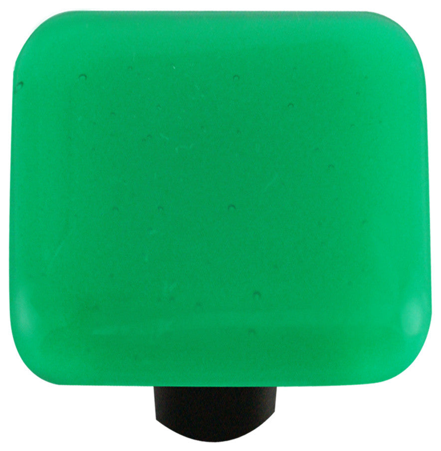 Emerald Green Knob, Black Post
