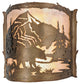 15"W Bear Creek Wall Sconce